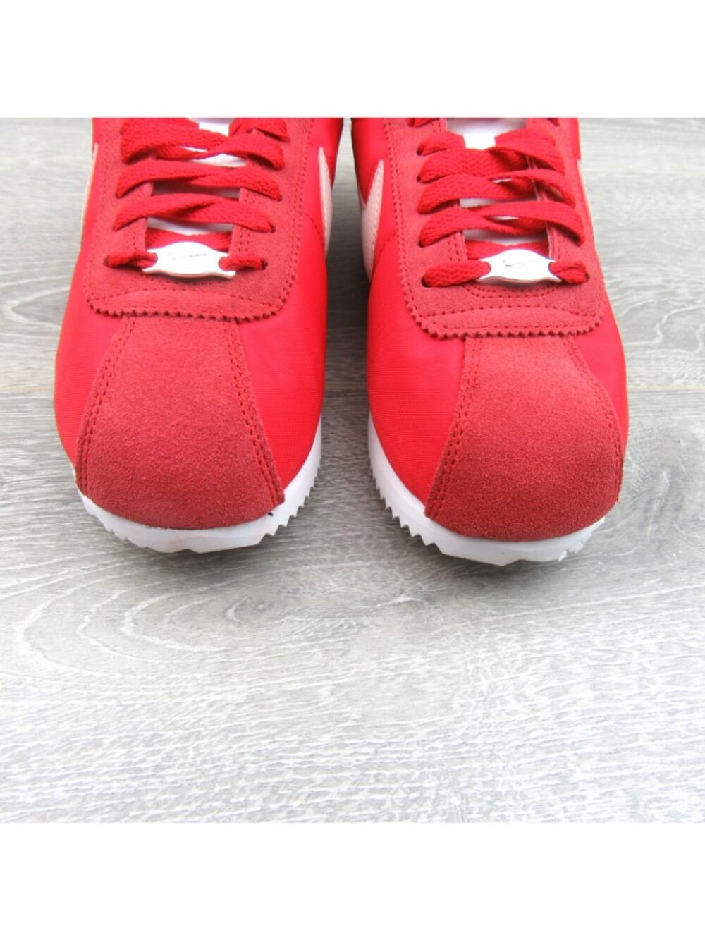 Nike Cortez Textile Womens Size 8 University Red White Sneakers NEW - Picture 5 of 13